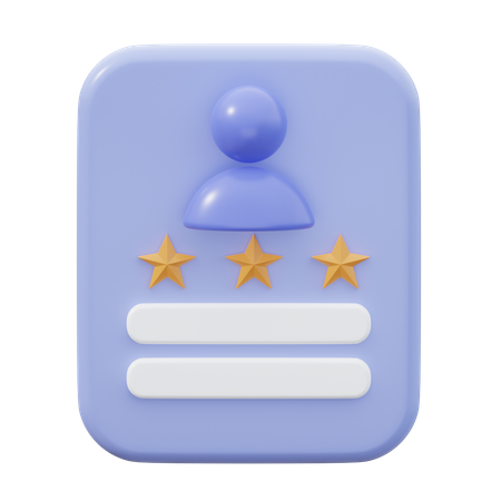 Candidate  3D Icon