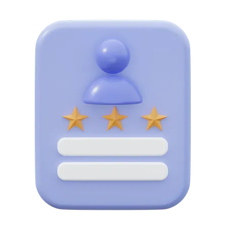 Candidate  3D Icon