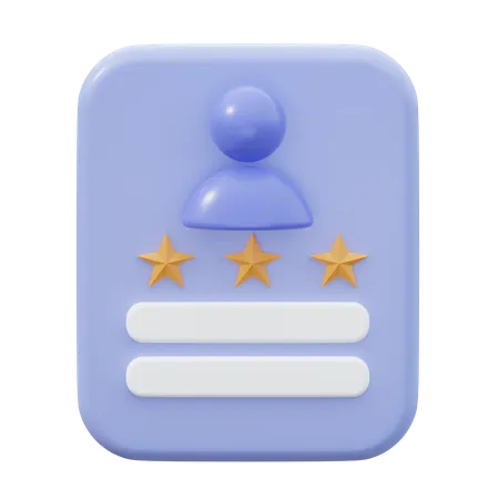 Candidate 3D Icon