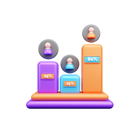 Candidate Analysis  3D Icon