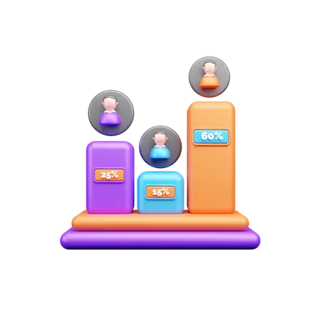 Candidate Analysis  3D Icon