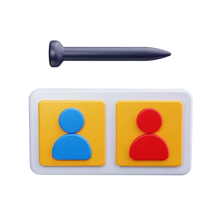 Candidate List  3D Icon