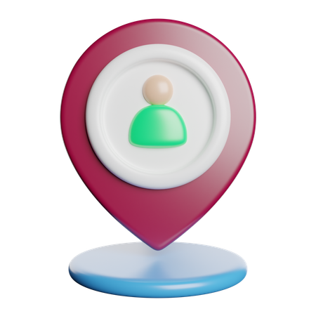 Candidate location  3D Icon