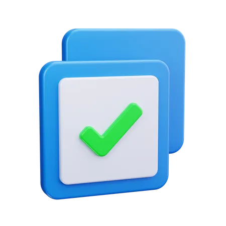 Candidate Right Mark  3D Icon