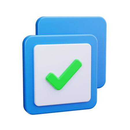 Candidate Right Mark  3D Icon