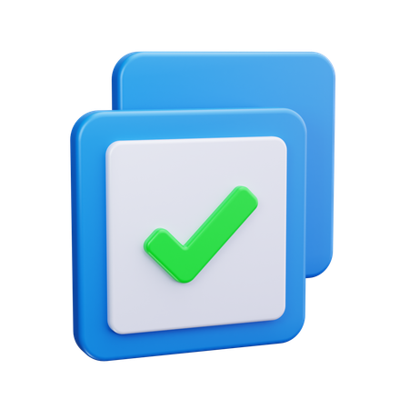 Candidate Right Mark  3D Icon