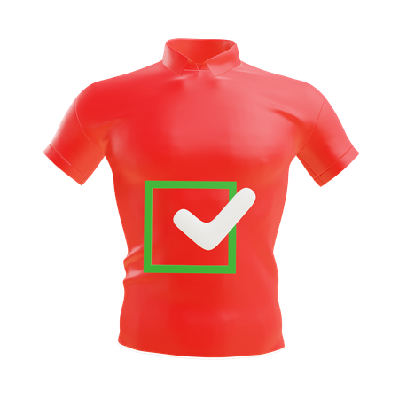 Candidate shirt  3D Icon