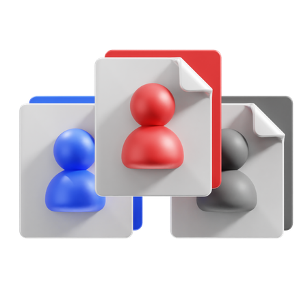 Candidates  3D Icon