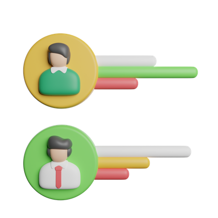 Candidates Selection  3D Icon