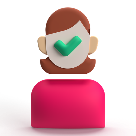 Candidato a contratação  3D Icon