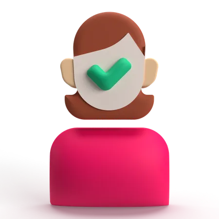 Candidato a contratação  3D Icon