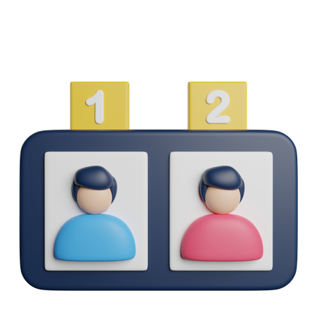 Candidatos  3D Icon
