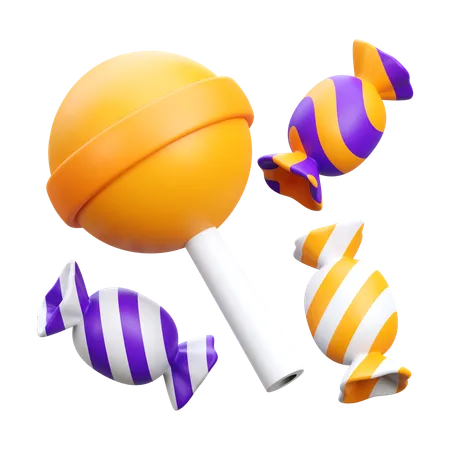 Candies  3D Icon