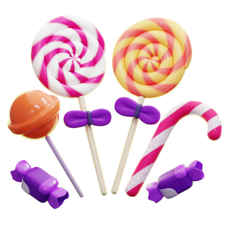 Candies  3D Icon