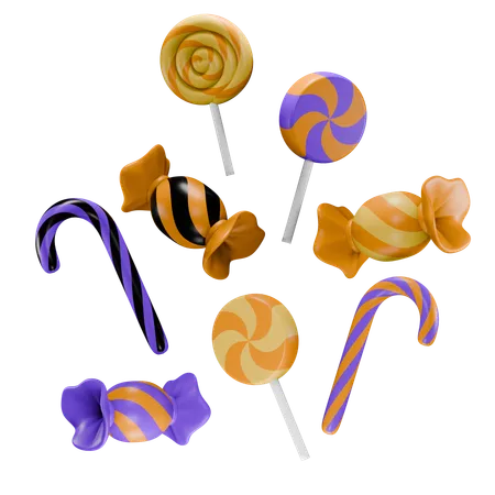 Candies  3D Icon