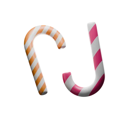 Candies Stick  3D Icon