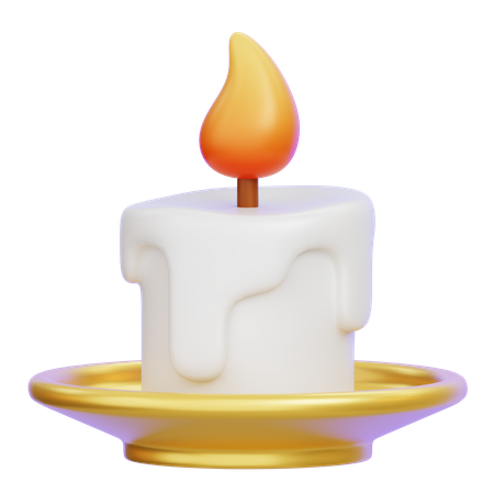 Candle  3D Icon