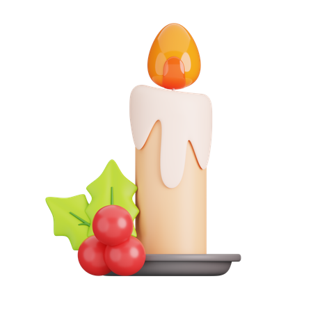 Candle  3D Icon