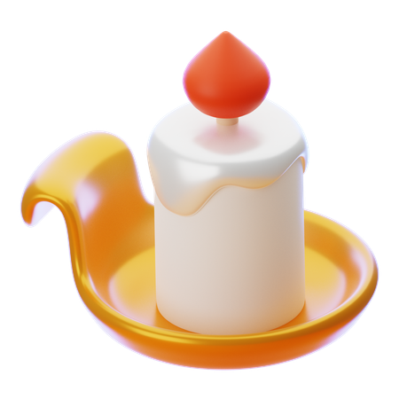 CANDLE  3D Icon
