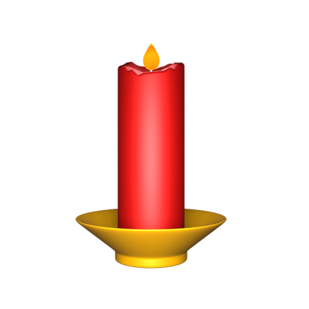 Candle  3D Icon