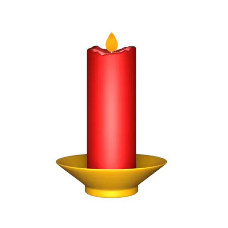 Candle  3D Icon