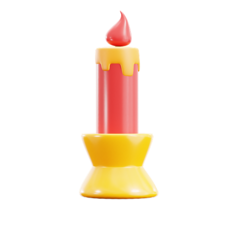 Candle  3D Icon