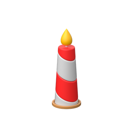 Candle  3D Icon