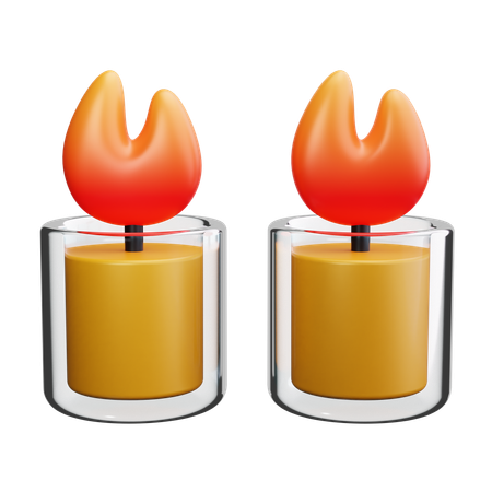 Candle  3D Icon