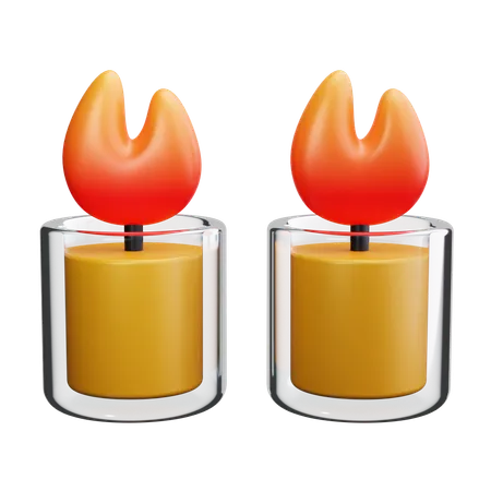 Candle  3D Icon