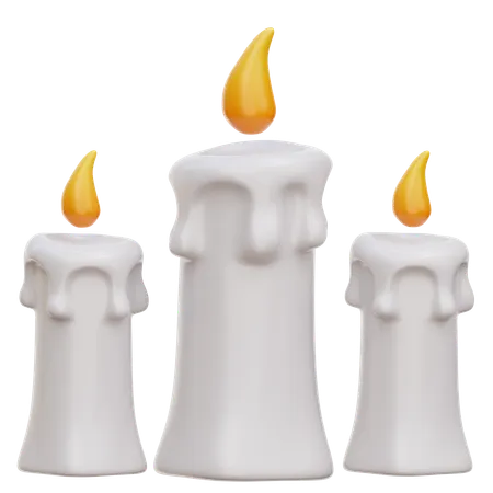 Candle  3D Icon