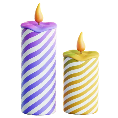 Candle  3D Icon