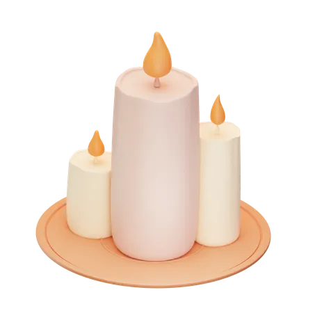 Candle  3D Icon