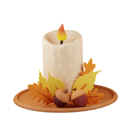 Candle  3D Icon