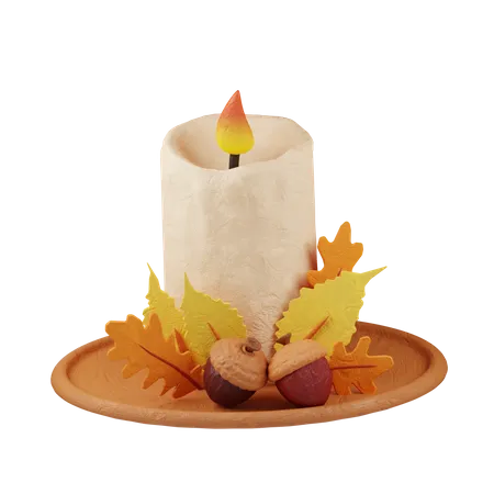 Candle  3D Icon