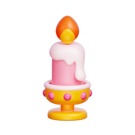 Candle  3D Icon