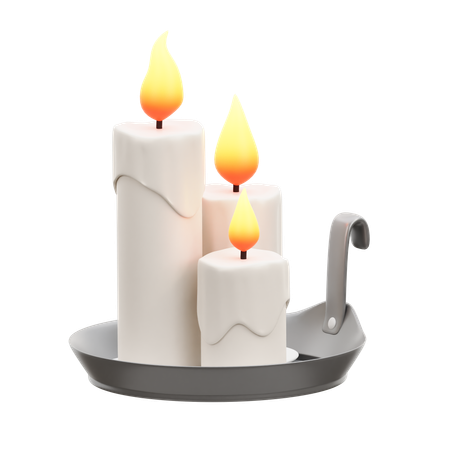 Candle  3D Icon