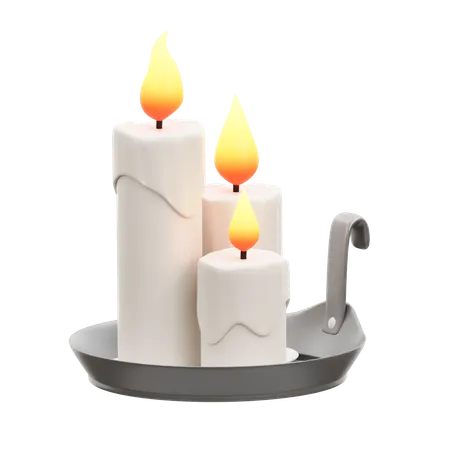 Candle  3D Icon