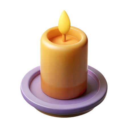 Candle  3D Icon