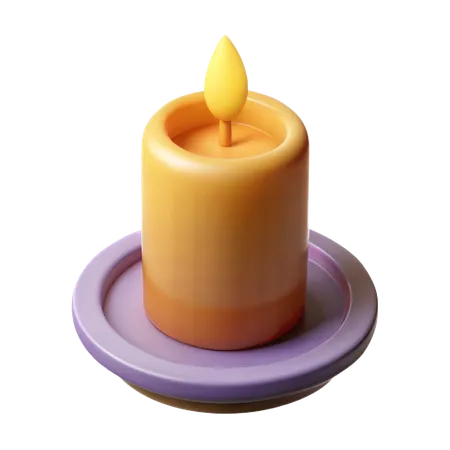 Candle  3D Icon