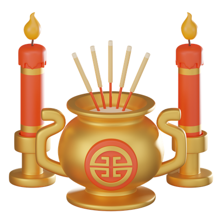 Candle  3D Icon