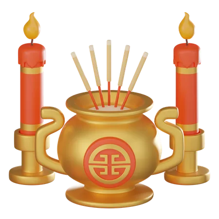 Candle  3D Icon