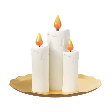 Candle  3D Icon