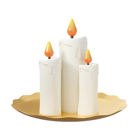 Candle  3D Icon