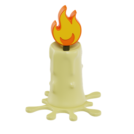 Candle  3D Icon