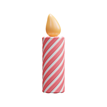 Candle  3D Icon