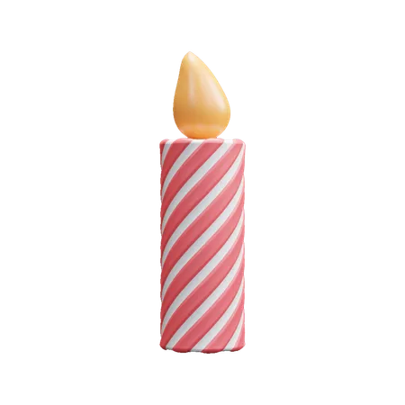 Candle  3D Icon