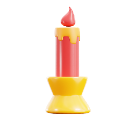 Candle  3D Icon