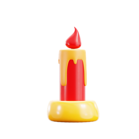 Candle  3D Icon