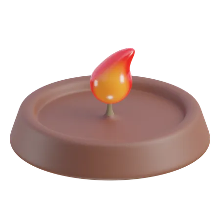 Candle  3D Icon