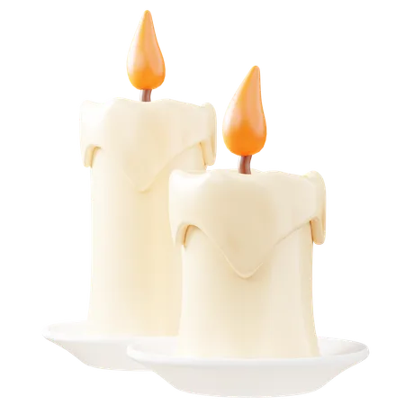 Candle  3D Icon